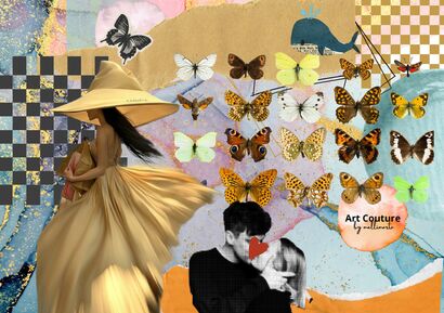Butterflies are around - a Digital Art Artowrk by mellimarta